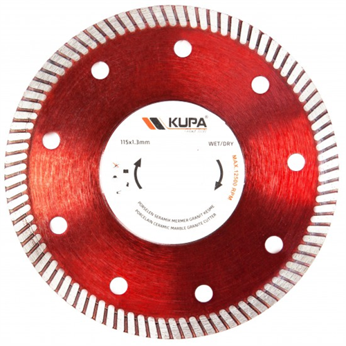 KUPA ULTRA İNCE ZİKZAK HASSAS SERAMİK KESME 115MM